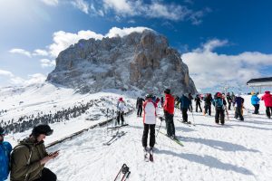 Sassolungo i Dolomitterne