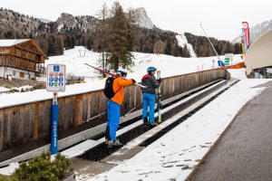 Rullende tæppe i Val Gardena
