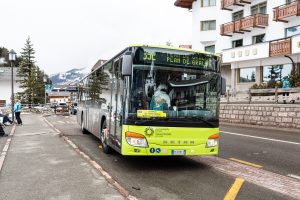Skibus i Val Gardena
