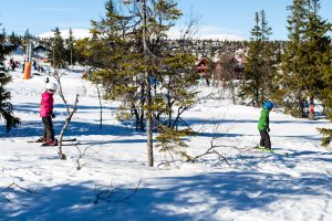 Off-piste i Trysil Høyfjellssenter