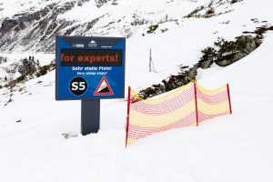 Både på og uden for Sportsgasteins pister er der udfordringer til garvede skiløbere // Foto: Troels Kjems