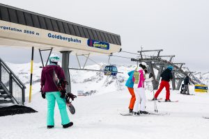 Højeste punkt i både Sportgastein, Gasteinerdalen og hele Ski Amadé // Foto: Troels Kjems