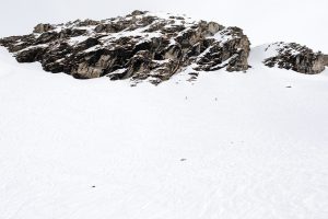 To små skiløbere på pudderjagt i Sportgastein // Foto: Troels Kjems
