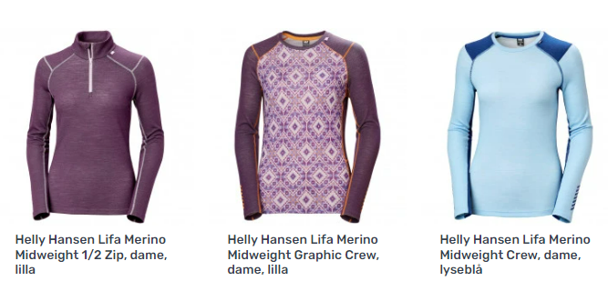 Bedste skiundertøj Helly Hansen