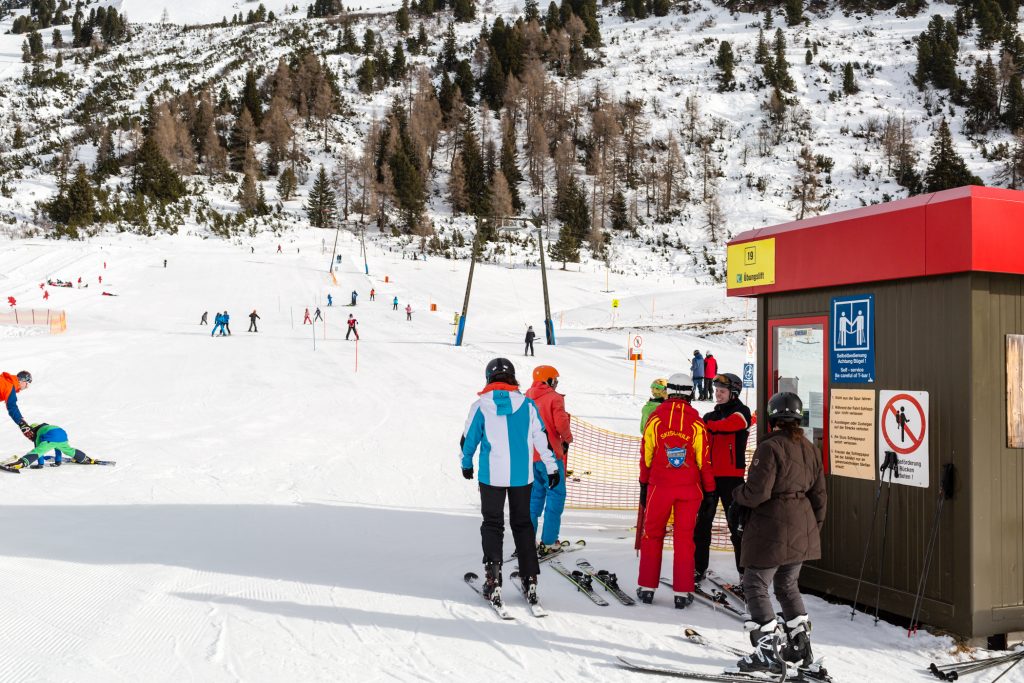 Den lille "Übungslift" i den østlige del af Obertauern giver nybegyndere en nem start på livet som skiløber.