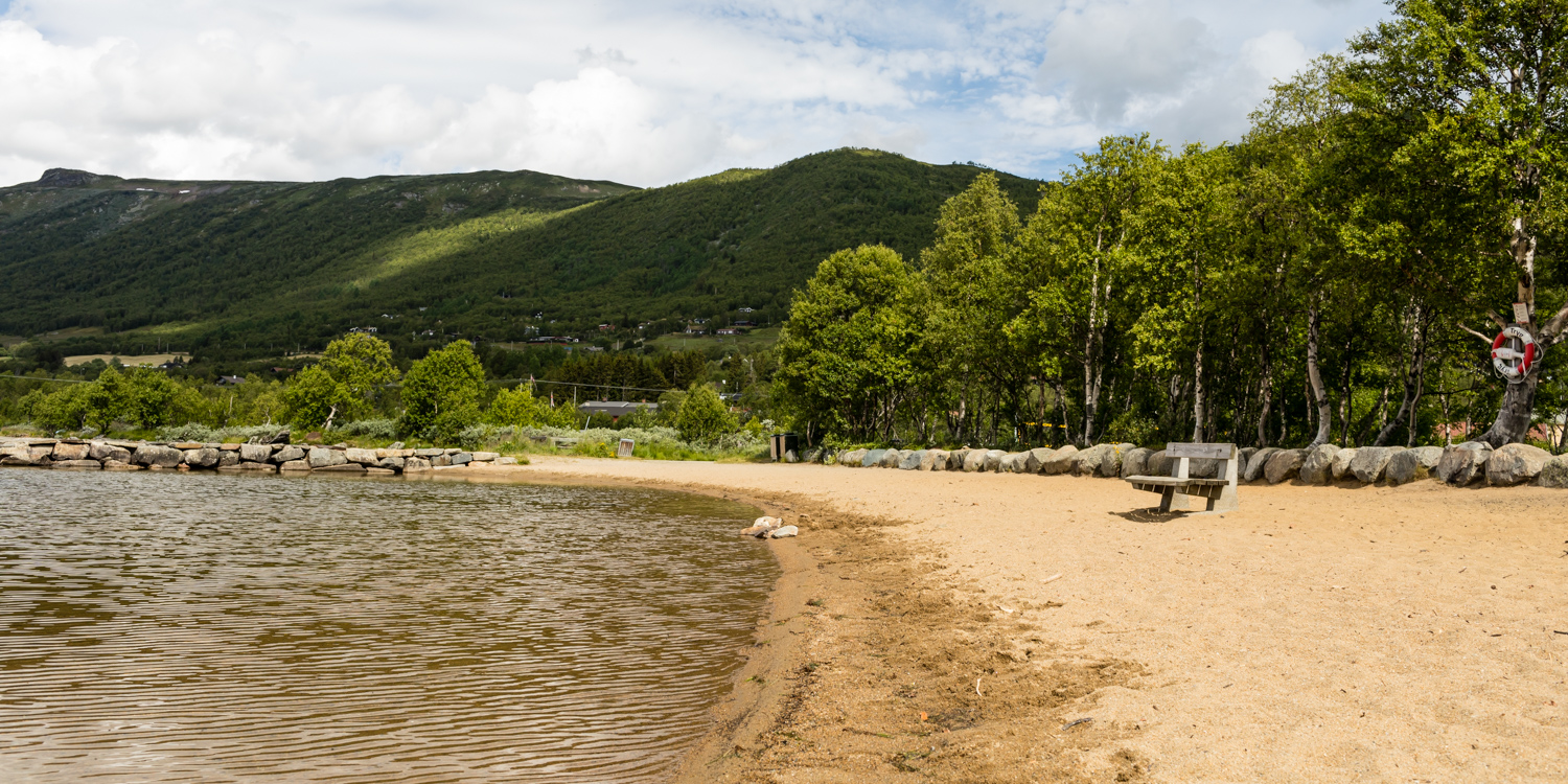 Geilo Badestrand Ustedalsfjorden