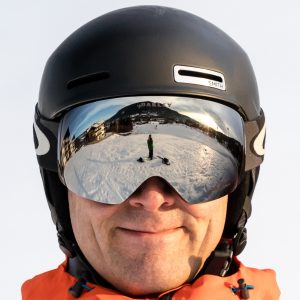 Oakley Flight Deck goggles i Torstein Sig Nexus Iron design med Prizm Black Iridium linse