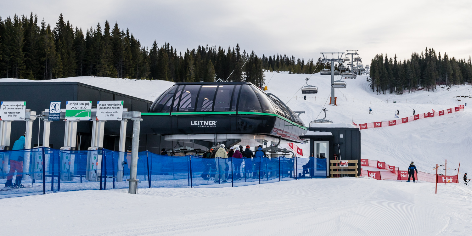 Hafjell 360 Stolelift