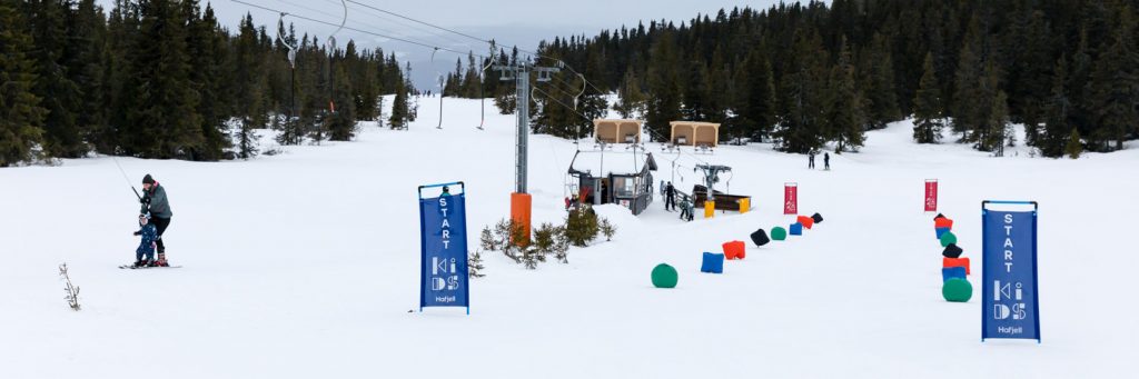 Begynderområdet ved Gaiastova
