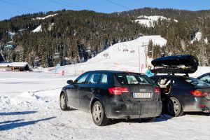 Parkering i Flachauwinkl