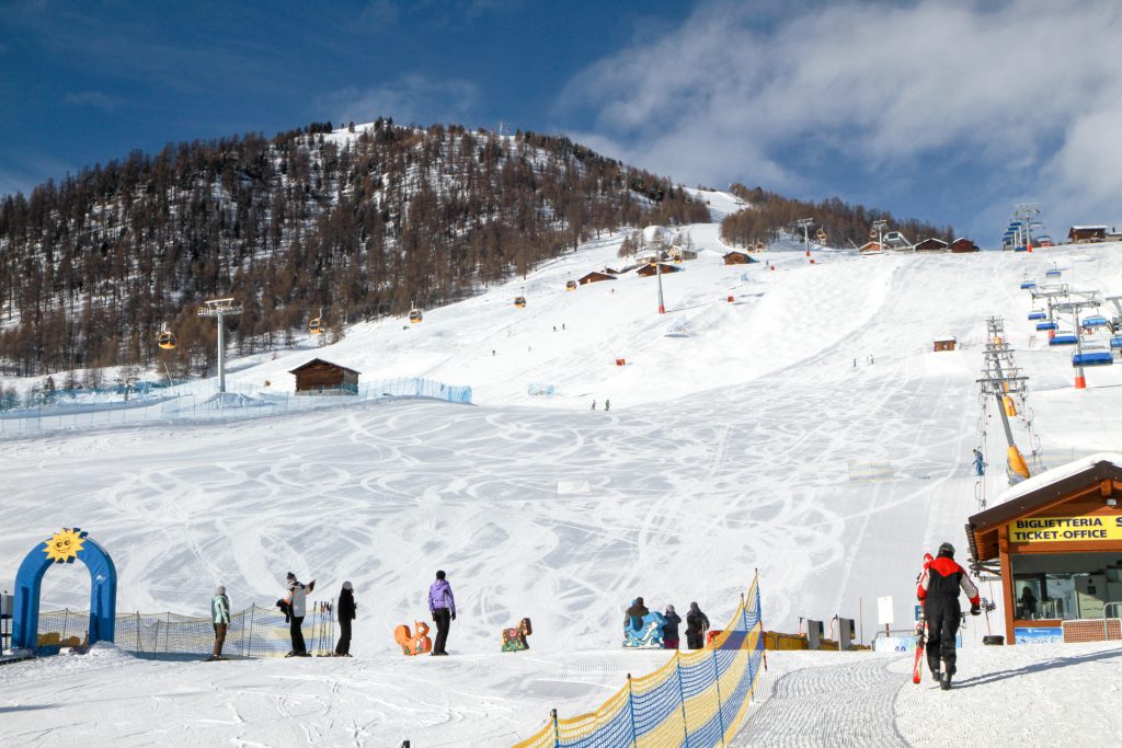 Livigno i solskin