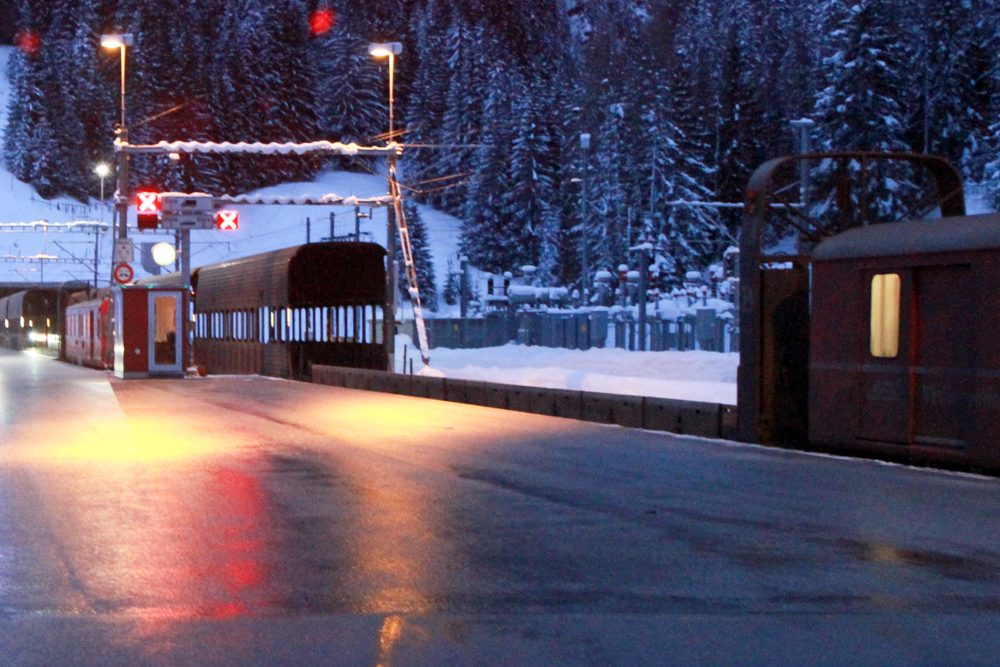 Vereina Tunnel Biltog