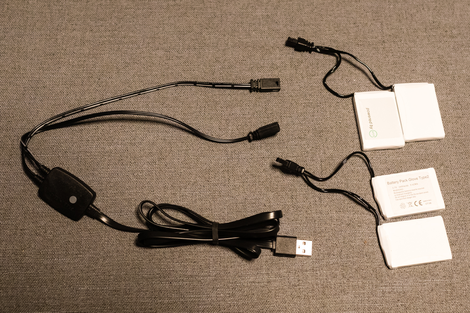 Oplader til Hestra Power Heater