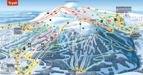 Pistekort Trysil