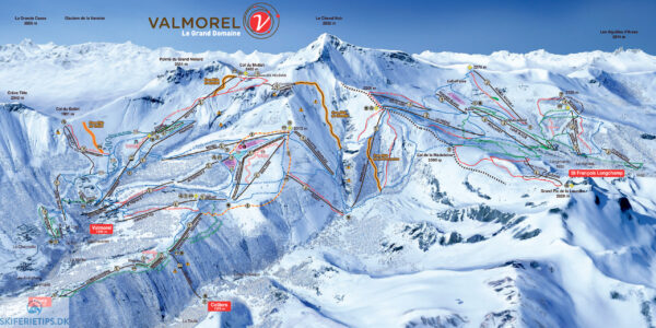 Pistekort Valmorel