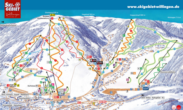 Pistekort Willingen
