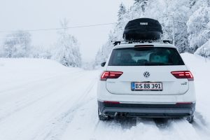 Husk at tage vinterdæk på og snekæder med, hvis I selv kører til Sälen // Foto: Troels Kjems