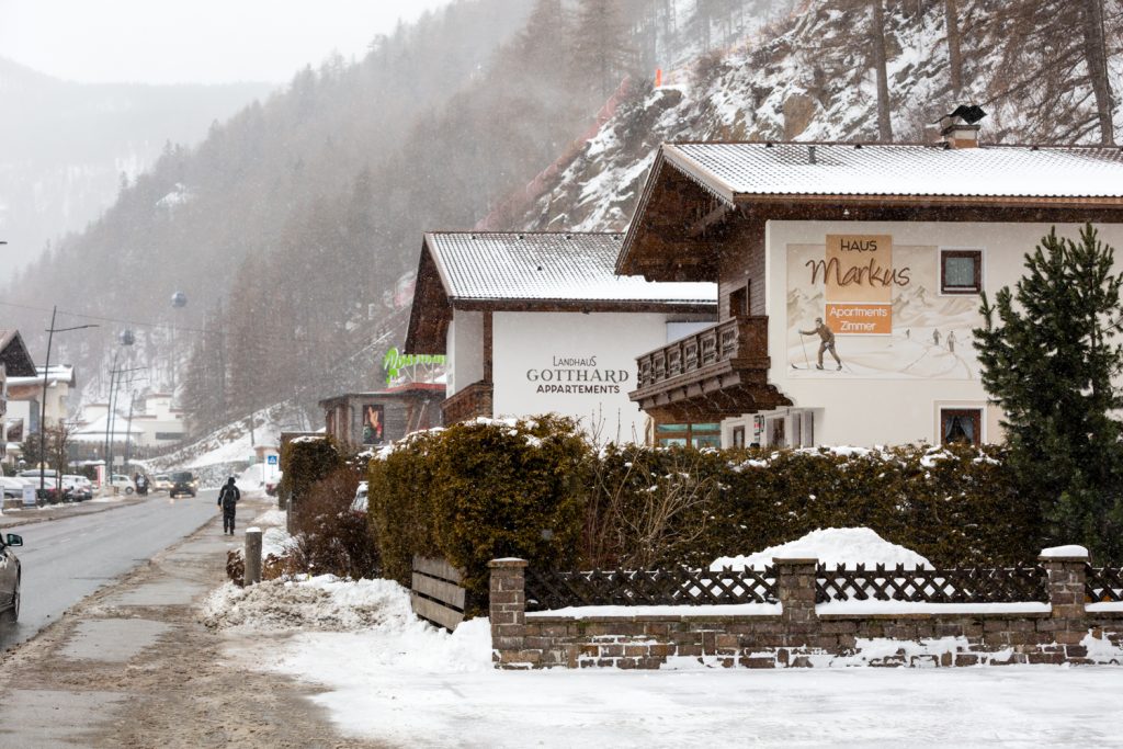 Indkvartering i Sölden