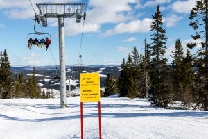 Pukkelpist under stoleliften "T1 Liekspressen"