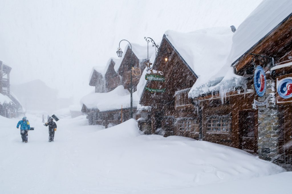 Val Thorens Snevejr