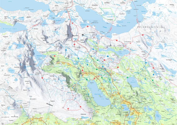 Pistekort Beitostølen